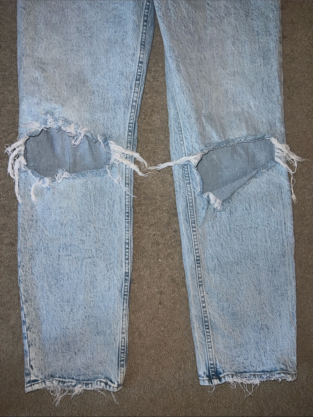 A&F Dad High Rise Jeans - Picture 3 of 7